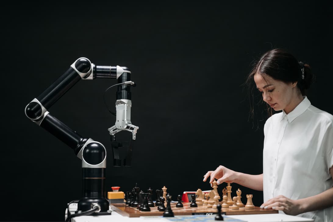 Robotic chess AIops solutions verses human player